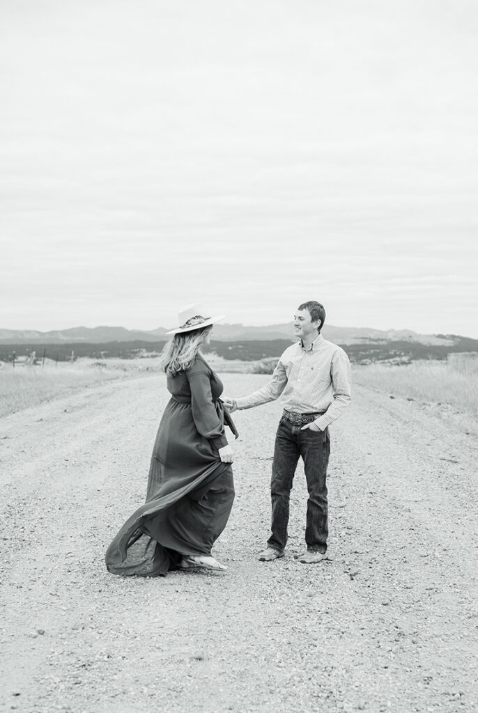 Engagement Session of couple in Custer State Park, South Dakota