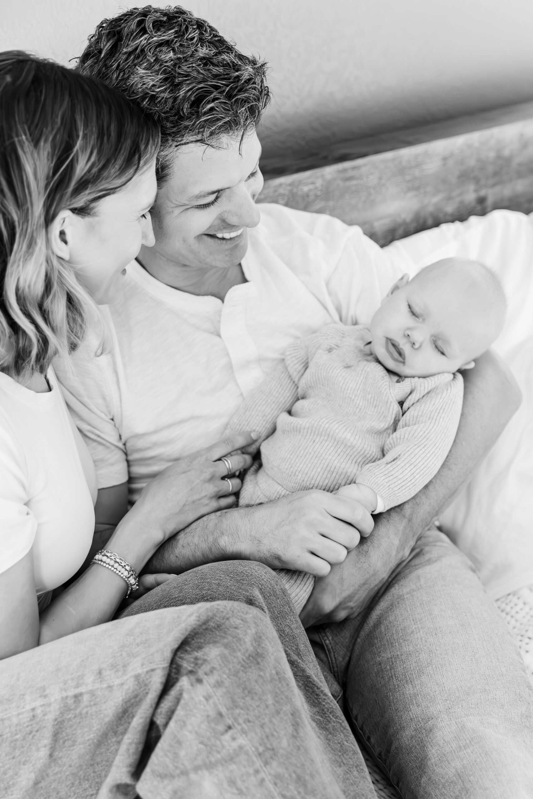 Family portrait in a beautiful home in the black hills